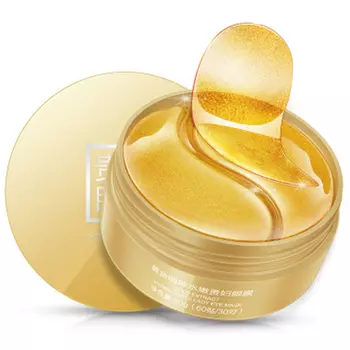 One Spring Gold Eye Mask