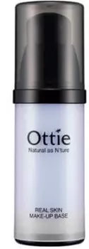 Ottie Real Skin Makeup Base Violet Airless Bottle