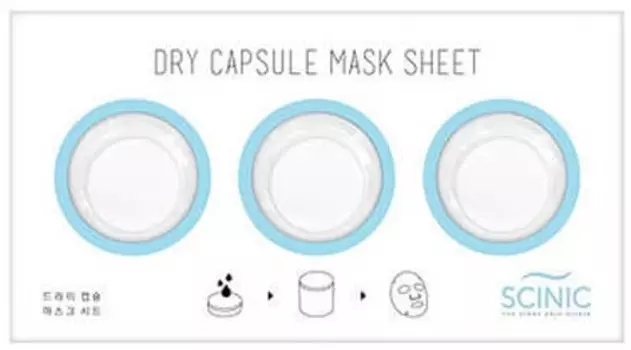 Scinic Dry Capsule Mask Sheet