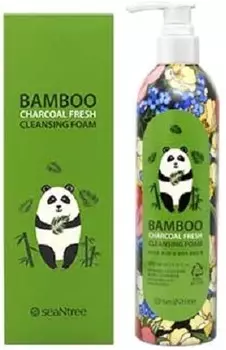 SeaNtree Bamboo Charcoal Fresh Cleansing Foam