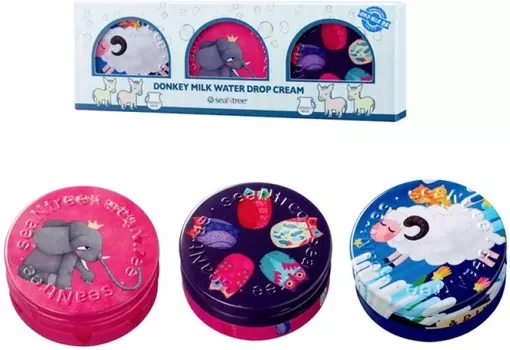 Seantree Donkey Milk Water Drop Cream Set