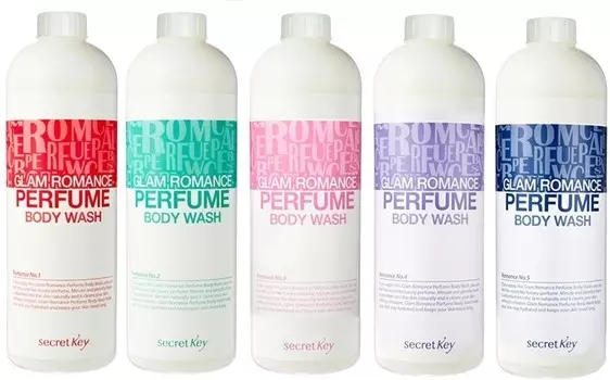Secret Key Glam Romance Perfume Body Wash Romance