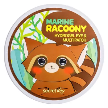 Secret Key Marin Racoony Hydrogel Eye And Multi Patch