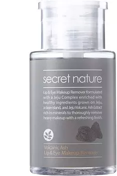 Secret Nature Volcanic Ash Lip And Eye Makeup Remover