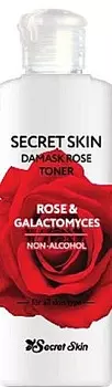 Secret Skin Damask Rose Toner Rose and Galactomyces