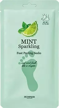 Skinfood Mint Sparkling Foot Peeling Socks
