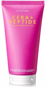 So Natural CeraPeptide Clean Wash Gel Oil