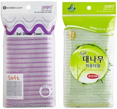 Sungbo Cleamy Clean And Beauty Shower Towel