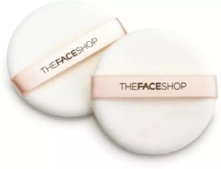 The Face Shop Daily Beauty Tools Round Rubber Puff