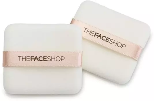 The Face Shop Daily Beauty Tools Square Flocked Puff