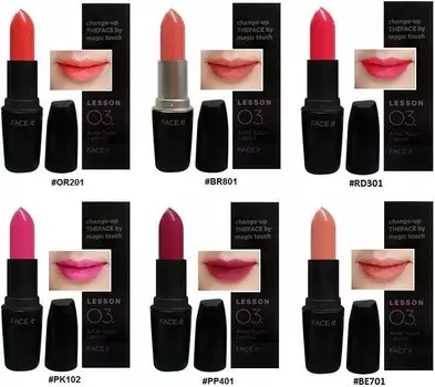 The Face Shop Face It Artist Touch Lipstick Creamy Matte