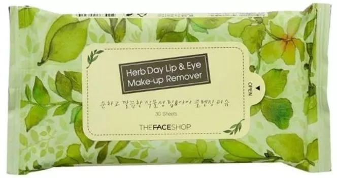 The Face Shop Herb Day Cleansing Tissue