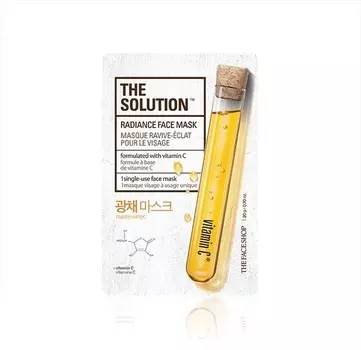 The Face Shop The Solution Radiance Face Mask