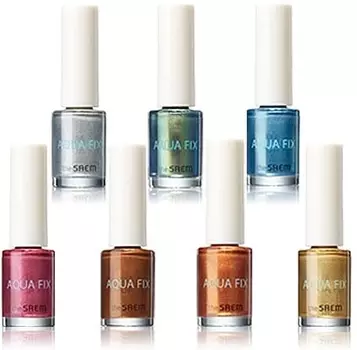 The Saem Aqua Fix Nail Metallic Summer