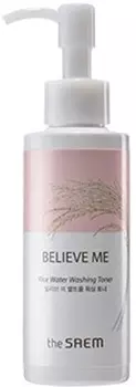 The Saem Believe Me Rice Water Washing Toner