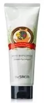 The Saem Black Pig Collagen Deep Cleansing Foam