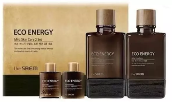 The Saem Eco Energy For Men Mild SKU Basic Skin Care Set