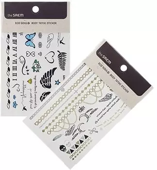 The Saem Eco Soul body Tatoo Sticker