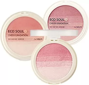 The Saem Eco Soul Cheek Gradation