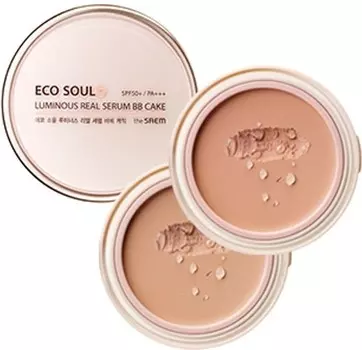 The Saem Eco Soul Luminous Real Serum BB Cake