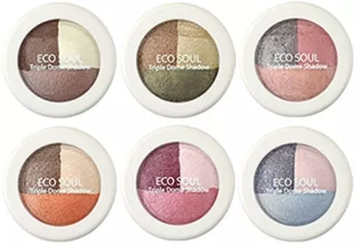 The Saem Eco Soul Triple Dome Shadow
