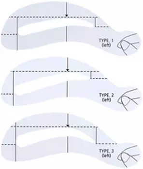 The Saem Eyebrow Guide