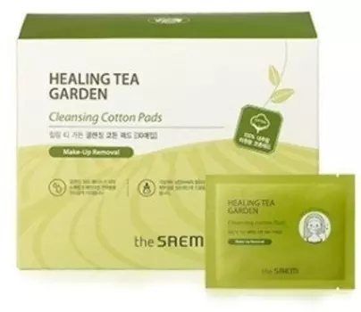 The Saem Healing Tea Garden Cleansing Cotton Pads