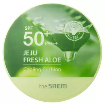 The Saem Jeju Fresh Aloe Cooling Cushion Natural Baige SPF PA