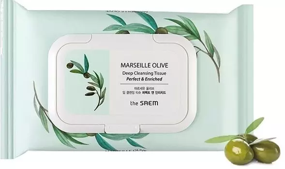 The Saem Marseille Olive Deep Cleansing Tissue