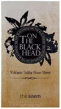 The Saem On The Blackhead Volcanic Sulfur Nose Sheet