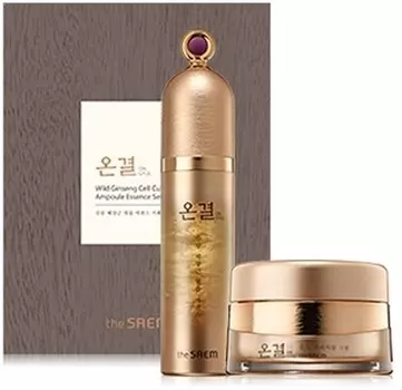 The Saem Ongyul Wild Ginseng Cell Culture Ampoule Essence Set