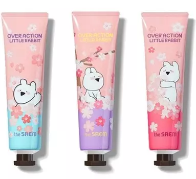 The Saem Over Action Little Rabbit Hand Perfumed Hand Velvet Cream