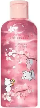The Saem Over Action Little Rabbit Healing Tea Garen Cherry Blossom Cleansing Water