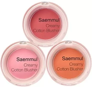 The Saem Saemmul Creamy Cotton Blusher