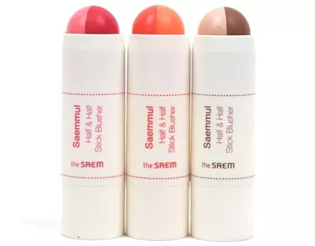 The Saem Saemmul Half amp Half Stick Blusher