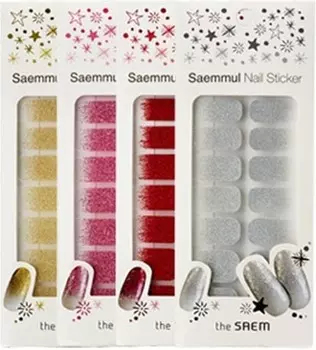 The Saem Saemmul Nail Sticker Pink Gradation