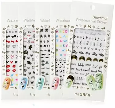 The Saem Saemmul Waterfree Nail Sticker
