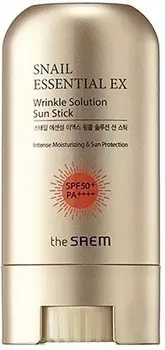 The Saem Snail Essential EX Wrinkle Solution Sun Stick SPF PA