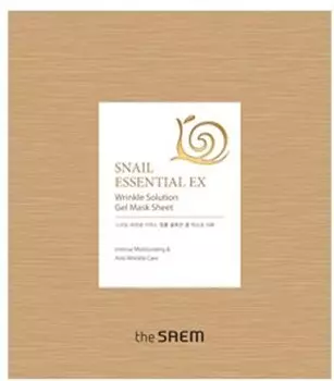 The Saem Snail Essential EX Wrinkle Solution Gel Mask Sheet