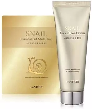 The Saem Snail Essential Foam Cleanser