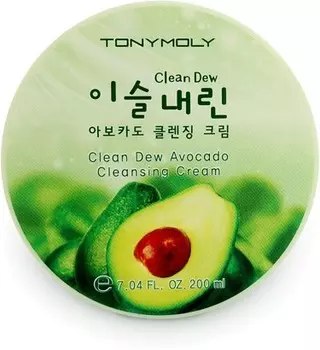 Tony Moly Clean Dew Avocado Cleansing Cream