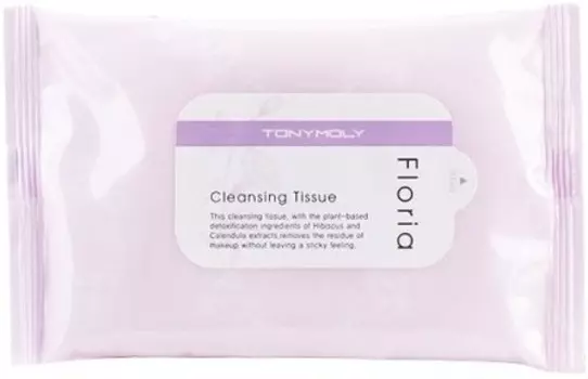 Tony Moly Floria Allinone cleansing Oil Tissue