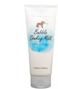 Tony Moly Natural Bubble Donkey Milk Foam Cleanser