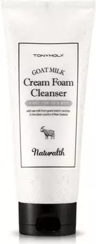 Tony Moly Naturalth Goat Milk Cream Foam Cleanser