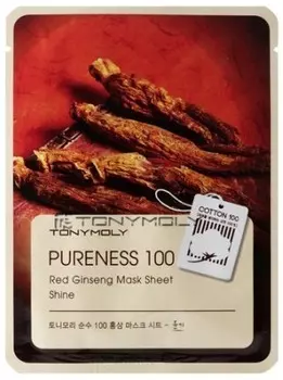 Tony Moly Pureness Red Ginseng Mask Sheet
