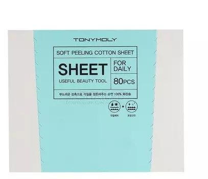Tony Moly Soft Cotton Peeling Sheet