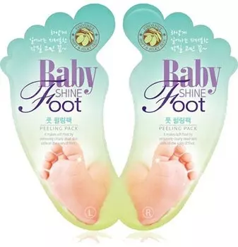 VOV Baby Shine Foot Peeling Pack