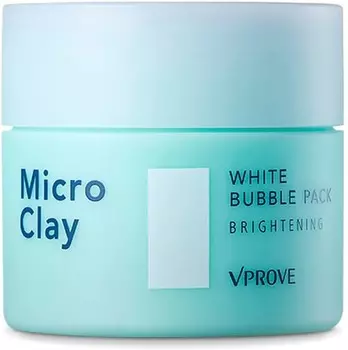 Vprove Micro Clay White Bubble Pack Brightening