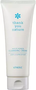 Vprove Thank You Nature White Power Cleansing Cream Gentle And Moisture