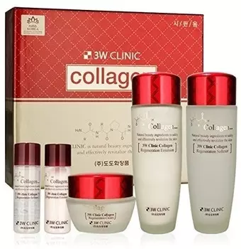 W Clinic Collagen Skin Care Items Set